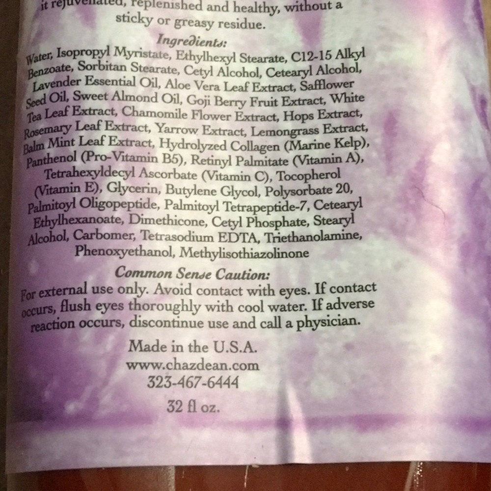 NWT,WEN32oz BodyLotion WITH PUMP, CLASSIC LAVENDER SCENT,NO EXCHANGES OR REFUNDS - Picture 3 of 6
